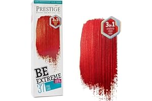 Vip's Prestige Be Extreme |Tóner Semipermanente para el cabello Color 37 Lava de fuego | Pigmento Puro | Da Color a Cabellos Decolorados o Canosos | Sin Amoniaco, Sin Parabenos y PPD