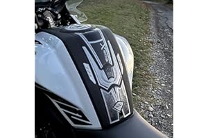 Resin Bike Adesivi Moto Compatibile con Benelli TRK 502 X 2020 2022 Metal. Protezione Paraserbatoio da Urti e Graffi. Adesivo Resinato con Effetto 3D per Serbatoio Moto