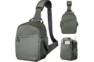 K&F CONCEPT Kameratasche, Kamera Sling Tasche Schultertasche Fotorucksack Klein, Wasserdichter Kamerarucksack, Verstellbarer Schultergurt Kamera Rucksack für DSLR/SLR Kamera Objektiv