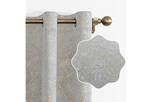 Ystyle Tende Per Interni In Velluto 2 Pezzi, 140x225cm, Tende Oscuranti Termiche Isolanti, Anti-Rumore, con Anelli, Tenda Moderna per Camera da Letto e Soggiorno, Beige