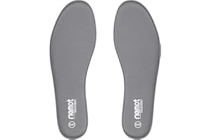 Riemot Komfortowe wkładki z pianki z pamięcią kształtu, wkładki do butów dla mężczyzn i kobiet, wkładki do butów roboczych, buty do biegania, buty trekkingowe, buty typu sneaker, komfortowa podeszwa