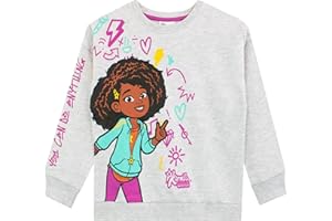 XAMIC Karma's World Sweatshirt Fille Le Monde de Karma Gris 8-9 Ans
