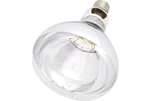 Shorefields Clear Hard Glass Infra Red Heat Lamp Bulb 250w