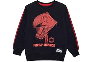 Popgear Star Wars The Rise of Skywalker Sith Trooper Boys Crewneck Sweatshirt Black Maillot de survtement Fille