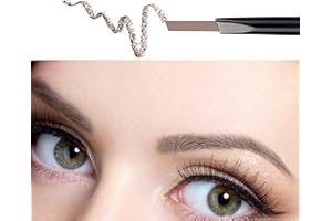 ‎ANIFER ANIFER Augenbrauenstift Mittelbraun Wasserdichtes automatisches einziehbares langlebiges Make-up mit zwei Enden (Kaffee/Mittelbraun #3)