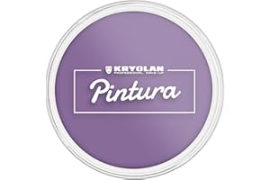 ‎KRYOLAN Kryolan Pintura Water Color Schminke 25ml, Farbe: Purple, Waschbar, Vegan, ohne Parfüm, ohne Parabene, Glutenfrei - ideal für Kinder, Party, Karneval, Fasching & Halloween