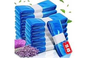 GENERICO 15 Sacchetti Mangiapannolini Profumati con Spessore Aumentato per Isolare i Cattivi Odori da 4,5 metri - Compatibili con Ricarica Mangiapannolini Tommee Tippee