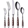 Gräwe Besteck Besteckset Für 3, 4, 6 Personen Aus Edelstahl, Schwer, Rustikal Besteckset 4 Personen