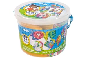 Perler Zestaw wiadra z koralików Tie Dye Color, 5000 szt