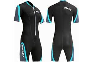 Cressi Lido Lady Shorty Wetsuit - Muta Shorty per Snorkeling, Nuoto e Sport Acquatici, in Neoprene Ultra Stretch 2 mm, Donna