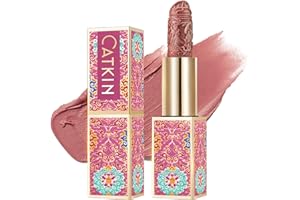 CATKIN Rossetto Opaco Rossetto Con Colore Rosso a Lunga Durata Trucco per Labbra Idratante Liscio Morbido Colore delle Labbra ad Alto Impatto Infuso Con Vitamina E(CO157)