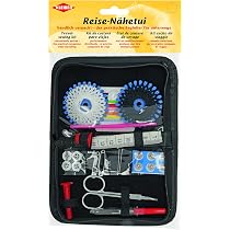 Kleiber + Co. Filz-Accessoirestäschchen Bastelset – Grau/Schwarz, Inkl. Nadel, Garn Und Füllstoff