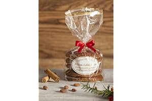 FEINKOST-PARTNER Original Nürnberger Elisen-Lebkuchen - 5er-Pack - natur, 400g (natur, 400g)