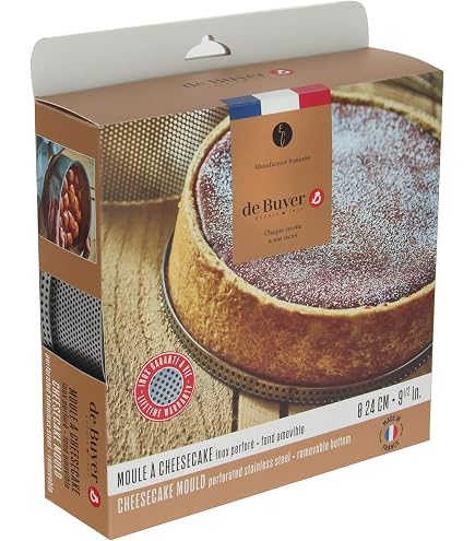 Moule à Tarte Tatin De Buyer CHOC EXTREME - Diamètre 24cm - Antiadhésif Sans PFOA - Compatible Induction