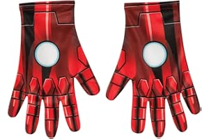 RUBIE'S Rubie’s – Guanti Iron Man ufficiali Marvel da adulto, taglia unica
