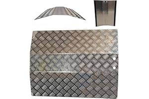 WORHAN Rampe de Seuil Rigide pour Fauteuil Roulant Chargement Plateforme Surface Antidérapante Aluminium Anodisé TR55