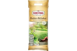 Substral Naturen Bio Bodenaktivkur, natürlicher Bodenaktivator und -verbesserer für Garten- und Rasen, 200m², 10kg, Boden-Aktivkur