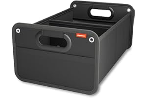 ATHLON TOOLS Kofferraumtasche faltbar - Kofferraum-Organizer, Auto Faltbox, Autotasche - verstärkt und stabil - mit Anti-Rutsch-Klett