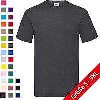 Fruit of the Loom Valueweight T-Shirt S M L XL XXL XXXL
