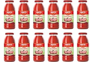 12x Mutti Salsa Pronta Ciliegini Gusto Fresco Fertige Soße Kirschtomate Italienische Tomate Glasflasche 300g