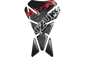PARASERBATOIO ADESIVO, TANKPAD, TANKSCHUTZ, PROTECTION DE RESEVOIR, RESINATO EFFETTO 3D compatibile con suzuk.i GSR 600 750 V2
