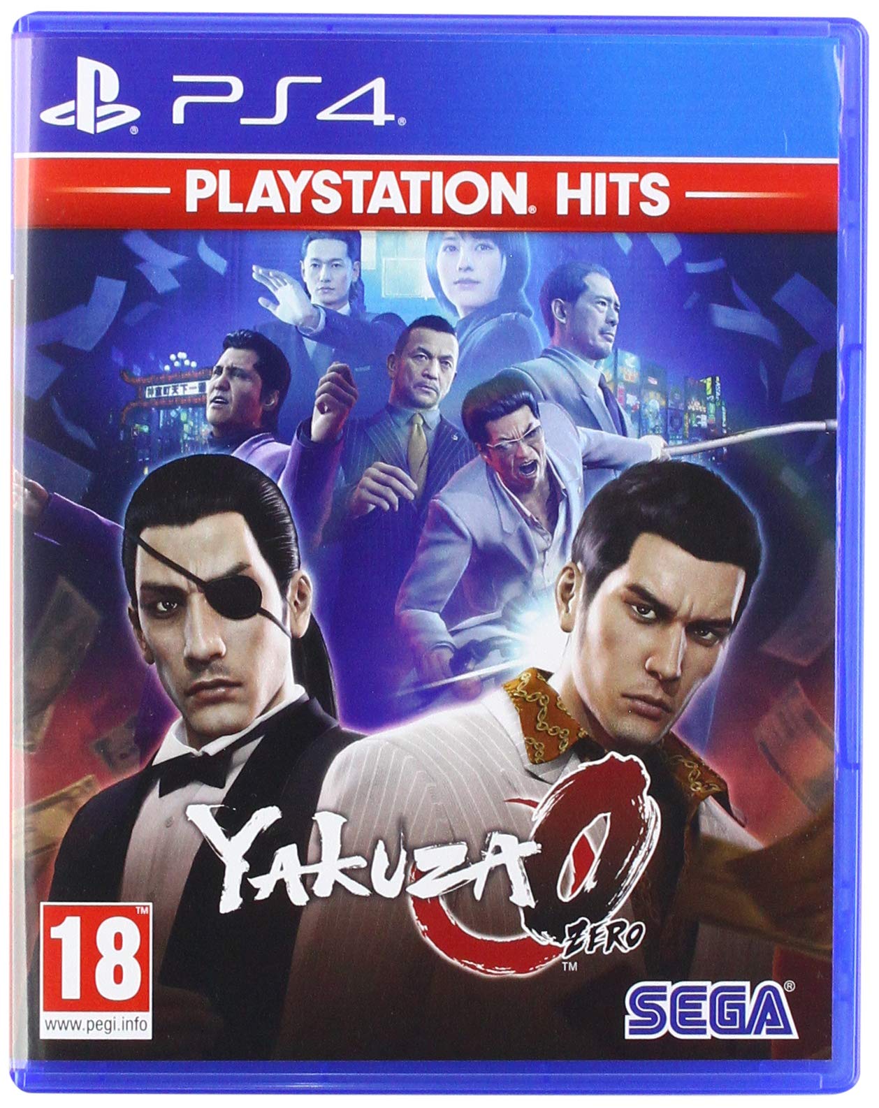 Carátula de Yakuza 0 Zero para PS4 (edición PAL España)