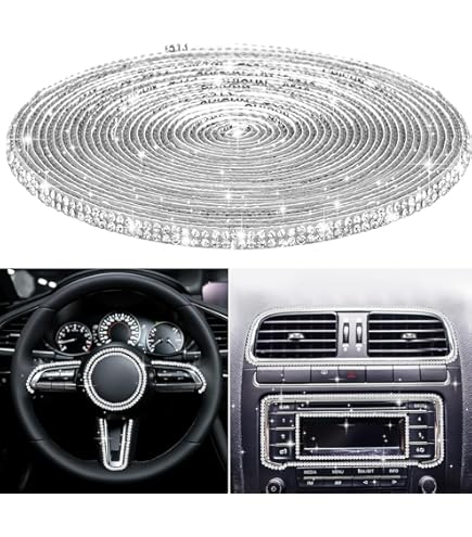 Stuurhoes voor de auto, glitter, universeel, bling strass, Stuurhoes voor vrouwen en
