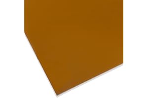 MODULOR PLEXIGLAS® GS de color, vidrio acrílico de marca versátil y resistente a la rotura para objetos ligeros, etc., plancha de PLEXIGLAS® GS de 3 mm de espesor en 25 x 50 cm, marrón transparente (8C01)