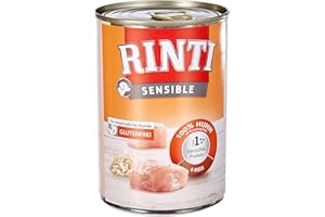 RINTI Pollo y arroz Sensible 12 x 400 g