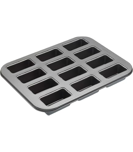 Masterclass Friand-Backform – 12 Mulden, 35,5x26,5 Cm, Quantum II Antihaft, Ofenfest Bis 220°C