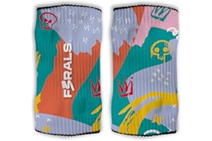 F3RALS ® Polsini Cross Training e Tennis | Tessuto Assorbente per Calisthenics e Palestra - Supporto Polso Slim Fit Unisex