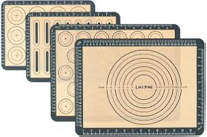 Tappetino in silicone Accessori per la cottura di grandi dimensioni Pasticceria e cucina da forno Mattarello per pasta pasticceria Pad per impastare Mastice-Nero,50x70cm