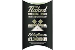 The Naked Marshmallow Co. Elderflower & Gin Gourmet Marshmallows