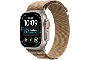 Watch Ultra 4 49mm GPS + Cellular Smartklocka, Titanboett naturlig