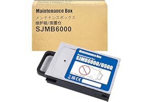 LCL SJMB6000 SJMB6500 C33S021501 Caja de Mantenimiento Maintenance Box (1 Paquete) Reemplazo para Epson ColorWorks CW-C6000A CW-C6000P CW-6030A CW-6030P CW-C6500A CW-C6500P