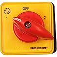 L & T S6-61026-B-13 Fiber Auto Manual Selector Switch (5 x 5 x 6 cm, Yellow)