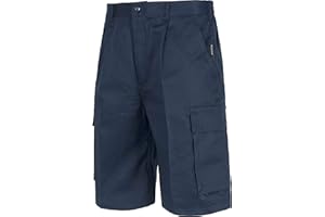 WORK TEAM B1405 Pantalon corto Bermuda multibolsillo