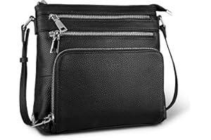 befen Genuine Leather Crossbody Bags for Women Shoulder Bags Women Small ladies Handbags with RFID Blocking Built-in Wallet