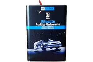 2BM DILUENTE Acrilico Universale Medio 5 Litri LT ACRI/5MEDIO CARROZZERIA Auto