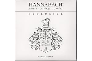 Hannabach Struny do gitary klasycznej Exclusive Serie Medium Tension - Zestaw - EXCLMT