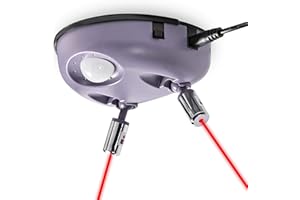 Dual Laser Motion Activated Parking Assistant - Zento Deals Park Right Assistance Car Motion LED light Garage Parking Sensor Guide, 360 degree laser adjustment Premium Quality