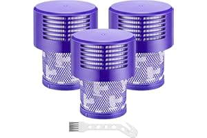 JORAIR Filtre pour Dyson V10 SV12 -Filtre de rechange lavable pour Dyson V10 Cyclone Series, V10 Absolute, V10 Animal, V10 Total Clean, V10 Motorhead, SV12, Pièce de rechange pour aspirateur #DY-969082-01