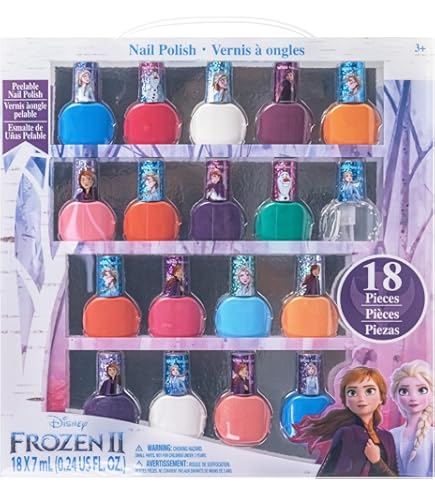 Kit Vernis à Ongles Crazy Chic Clementoni - 2 Vernis à L'Eau, Non Toxique, Amovible | Pour Filles Dès 6 Ans, Décoration Ongles - 12