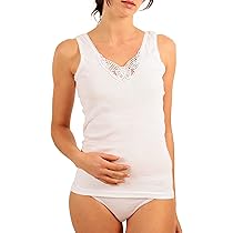 4er Pack Damen Unterhemden Aus 100% Baumwolle - Bequeme Basics In Weiß & Schwarz