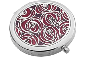 LJ DESIGNS HDmirrorR Rennie Mackintosh Style Compact Mirror SG62 Ladies Mirror Ladies Gift