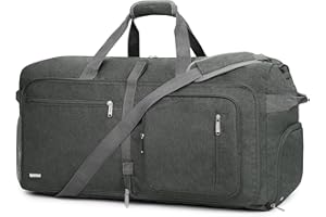 WANDF Bagage à Main pour Avion, Sac de Voyage, Petit Bagage à Main, Pliable, 55 x 40 x 20 cm/45 x 36 x 20 cm, Sac de Sport, Sac d'hôpital, Sac de Weekend
