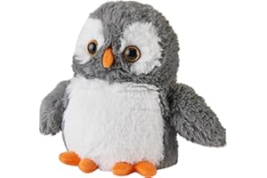 Warmies Peluche Búho con Peso para Microondas con Aroma a Lavanda Francesa, Bolsa de Trigo Caliente o Fría para una Relajación Fresca y un Alivio Cálido