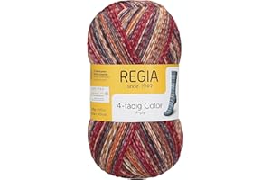 Regia Schachenmayr 4-Fädig Color, 100G Cardamom Handstrickgarne