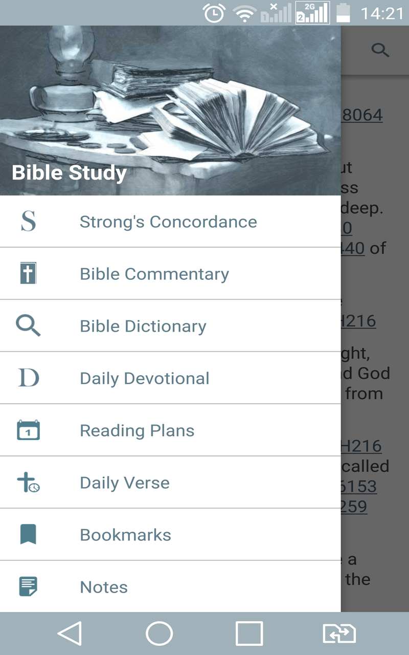 Bible Study Strongs, Concordance, Dictionary, Commentary and Daily