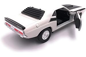 H-Customs Welly Challenger T/A 1970 Model Car License Prodotto in Scala 1:34 Colore Casuale